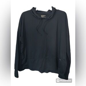 Mondetta Lightweight Hooded Drawstring Pullover With Slits Size‎ Small